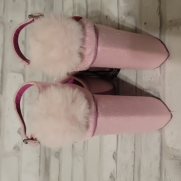 Dolls Kill Care Bears Pink High Heel Shoes size 9 - Picture 4 of 5